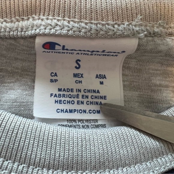 Champion Mesh Men’s Blue Short Sleeve Athletic T Shirt - Picture 6 of 9